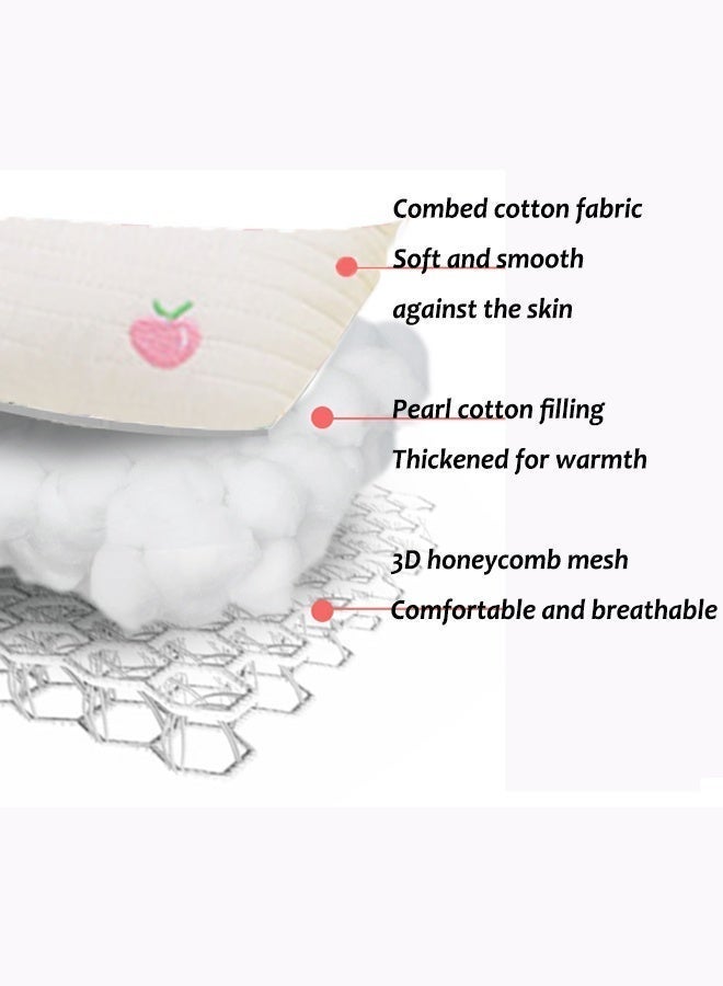 آيسيورا وسادة مقعد عربة الأطفال وسادة مقعد كرسي الأطفال المرتفع وسائد ظهر لعربة الأطفال متوفرة على كلا الجانبين مرونة عالية مناسبة لجميع الفصول - Image 4